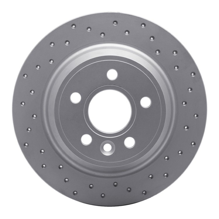 820-27034R Geoperformance Drilled Brake Rotor, 2007-2010 Volvo, Position: Rear Right