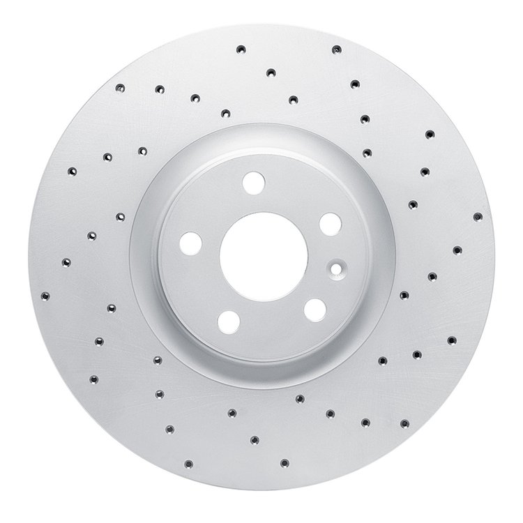 820-27051R Geoperformance Drilled Brake Rotor, Fits Select Multiple Makes/Models, Position: Front Right