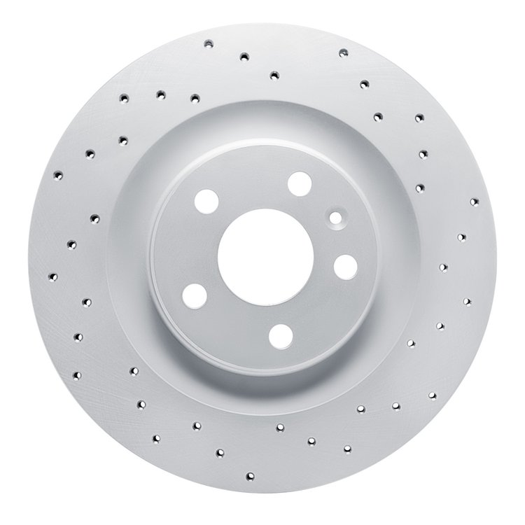 820-27052R Geoperformance Drilled Brake Rotor, Fits Select Volvo, Position: Rear Right