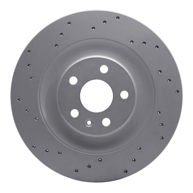 820-27054L Geoperformance Drilled Brake Rotor, Fits Select Multiple Makes/Models, Position: Rear Left