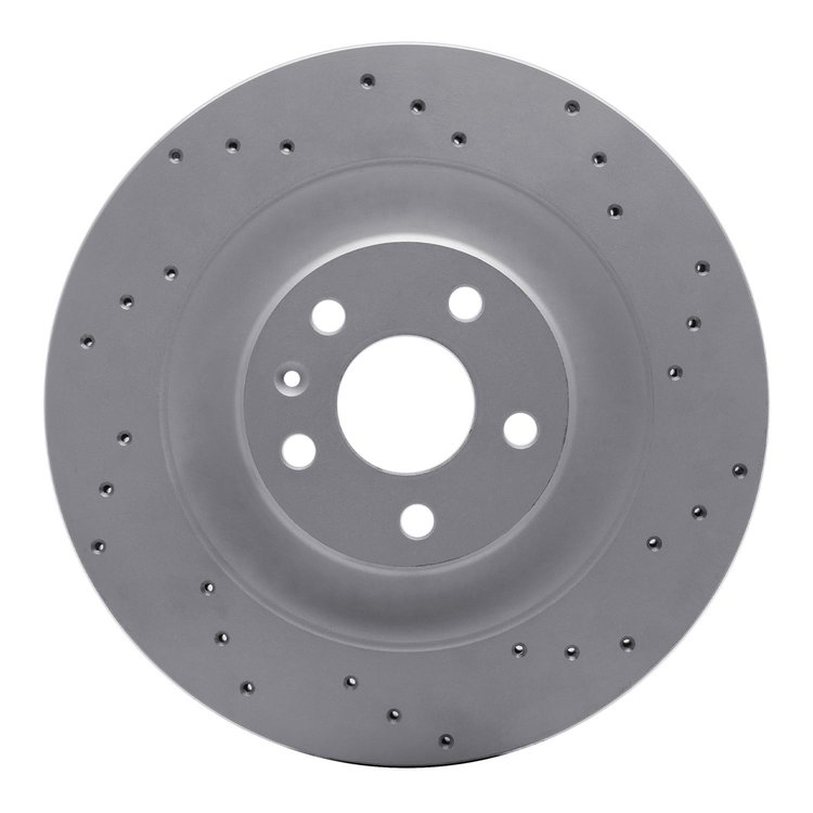 820-27054R Geoperformance Drilled Brake Rotor, Fits Select Multiple Makes/Models, Position: Rear Right