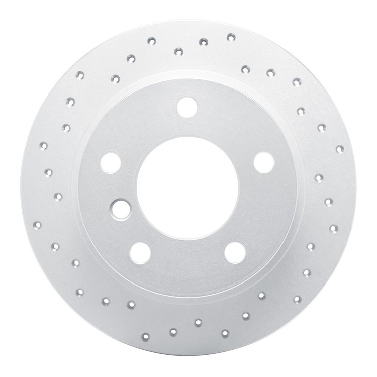 820-31039L Geoperformance Drilled Brake Rotor, 1995-1999 BMW, Position: Rear Left