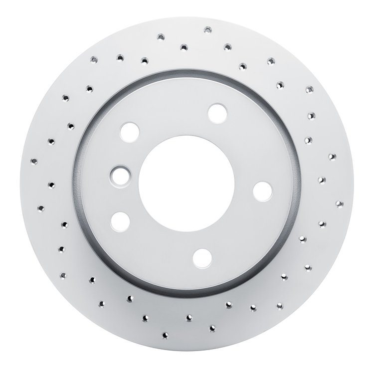 820-31042R Geoperformance Drilled Brake Rotor, 1996-2005 BMW, Position: Rear Right