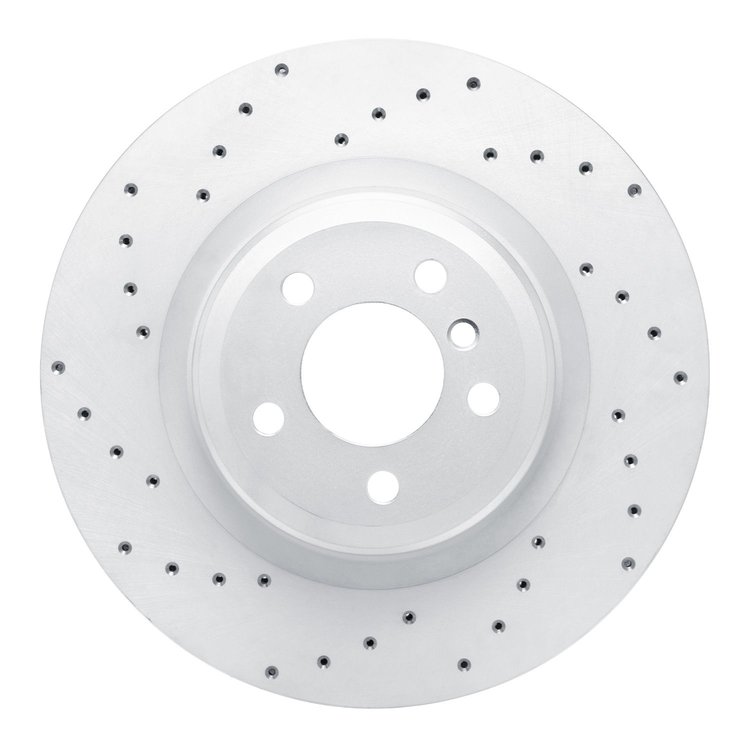 820-31095L Geoperformance Drilled Brake Rotor, 2009-2019 BMW, Position: Rear Left