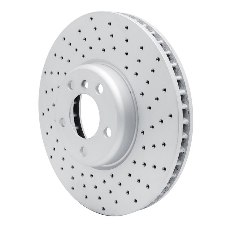820-31099D Geoperformance Drilled Brake Rotor, 2010-2018 BMW, Position: Left Front