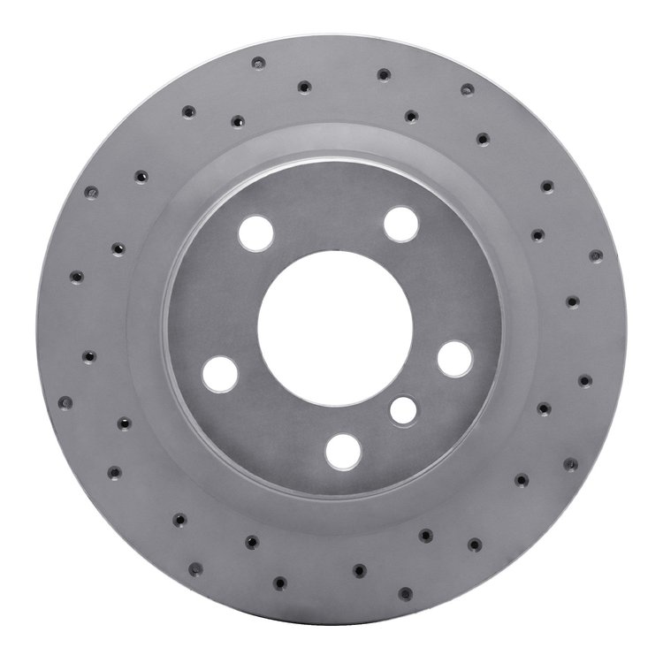 820-31111R Geoperformance Drilled Brake Rotor, 2012-2021 BMW, Position: Rear Right