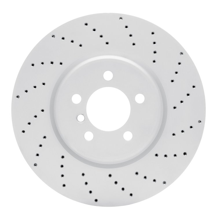 820-31112R Geoperformance Drilled Brake Rotor, 2013-2020 BMW, Position: Front Right