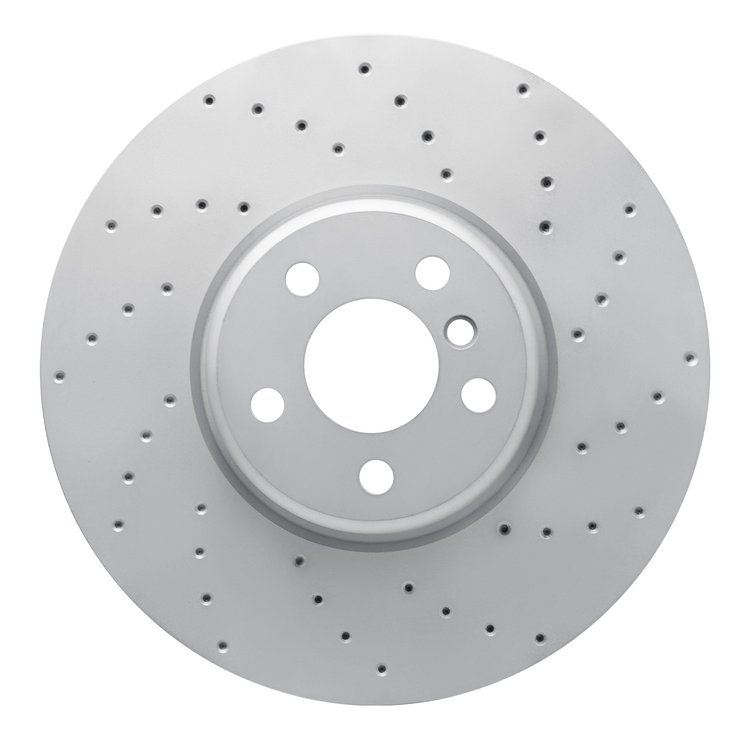 820-31134D Geoperformance Drilled Brake Rotor, Fits Select Multiple Makes/Models, Position: Left Front