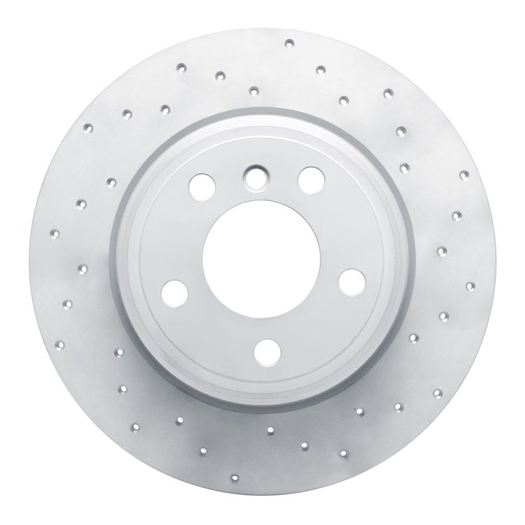 820-31136R Geoperformance Drilled Brake Rotor, 2000-2006 BMW, Position: Rear Right