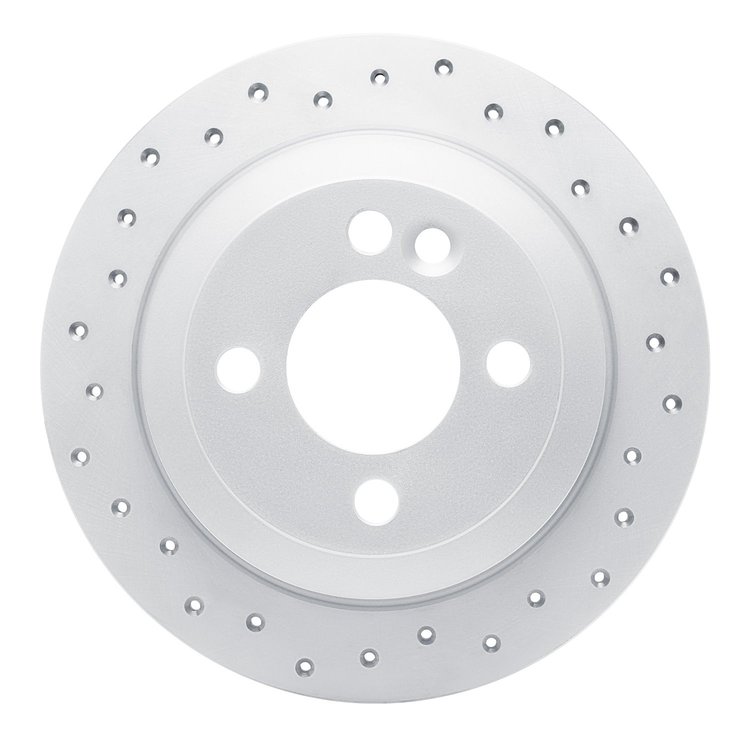 820-32003L Geoperformance Drilled Brake Rotor, 2002-2015 Mini, Position: Rear Left