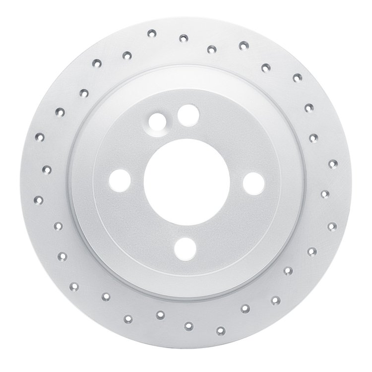 820-32003R Geoperformance Drilled Brake Rotor, 2002-2015 Mini, Position: Rear Right