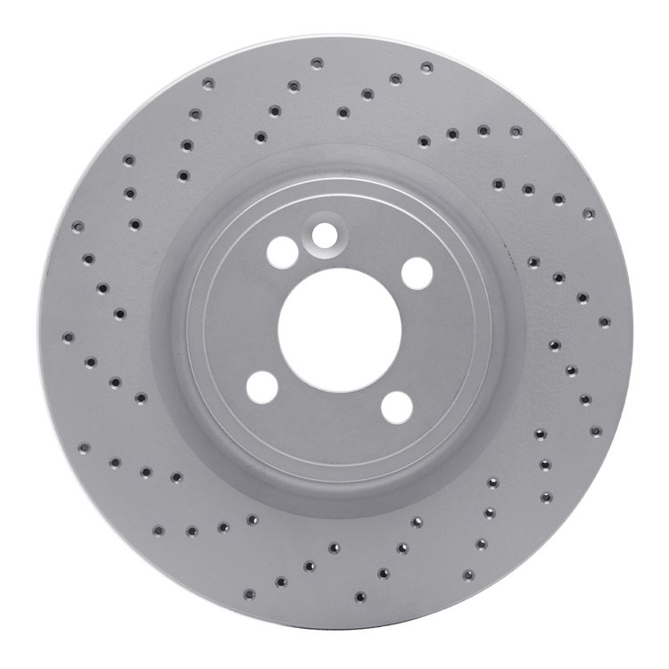 820-32008L Geoperformance Drilled Brake Rotor, 2009-2014 Mini, Position: Front Left
