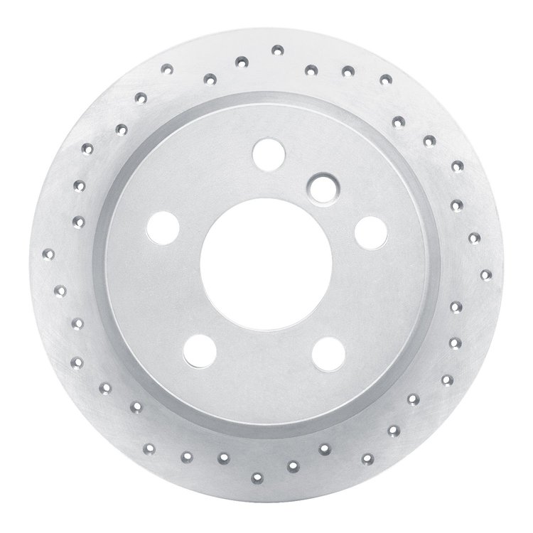 820-32013L Geoperformance Drilled Brake Rotor, Fits Select Mini, Position: Rear Left