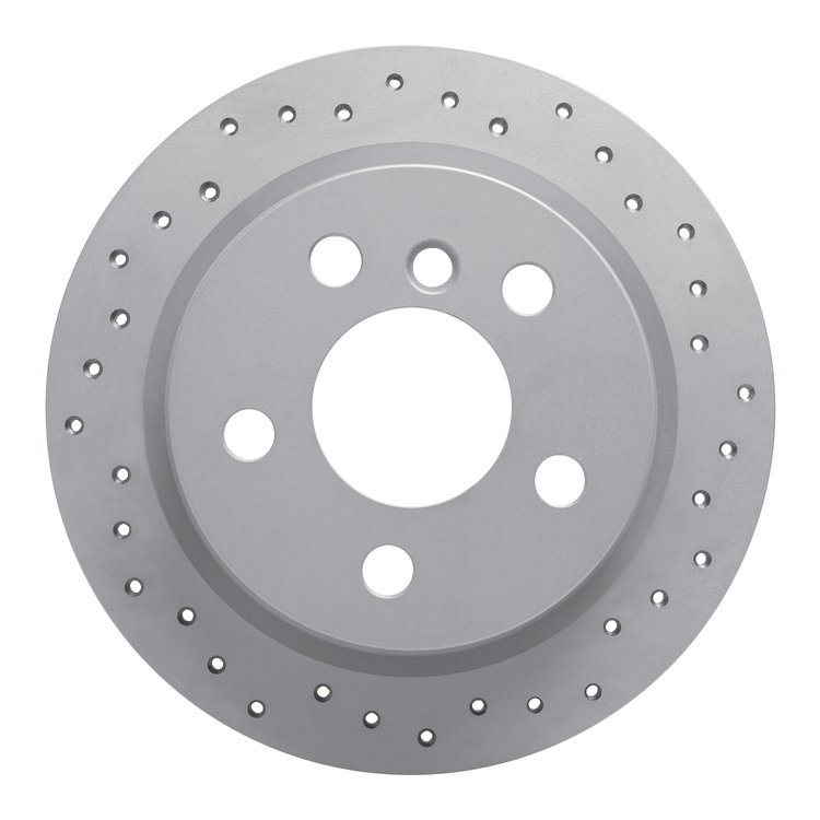 820-32013R Geoperformance Drilled Brake Rotor, Fits Select Mini, Position: Rear Right