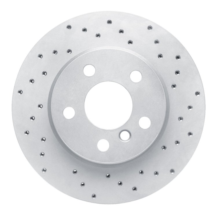 820-32017R Geoperformance Drilled Brake Rotor, Fits Select Mini, Position: Front Right