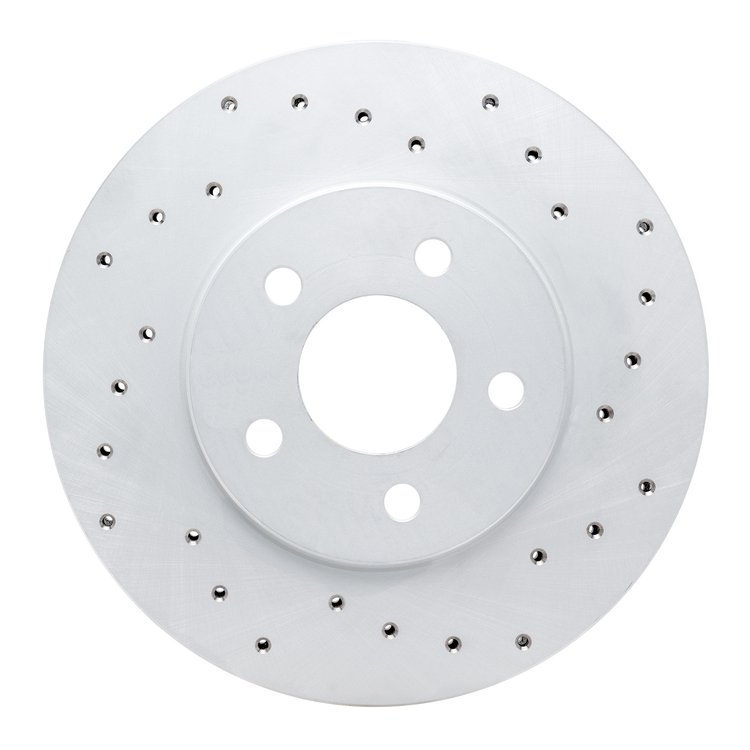820-39009R Geoperformance Drilled Brake Rotor, 1995-2000 Mopar, Position: Front Right