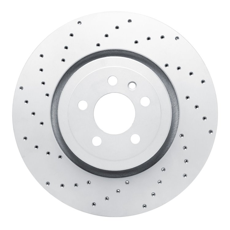 820-40035L Geoperformance Drilled Brake Rotor, Fits Select Mopar, Position: Front Left
