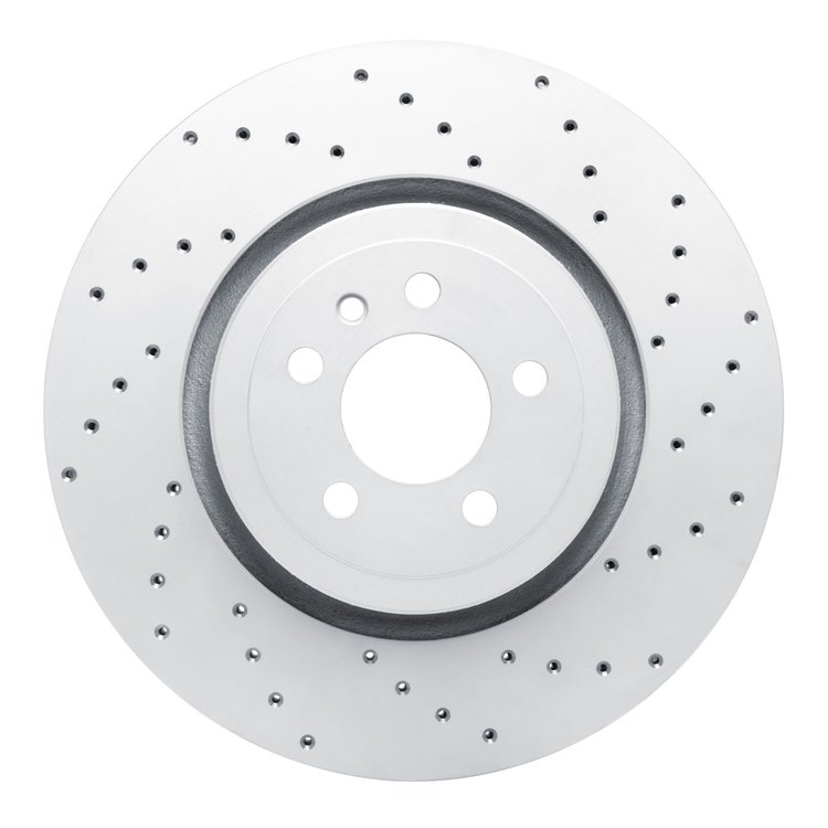820-40035R Geoperformance Drilled Brake Rotor, Fits Select Mopar, Position: Front Right