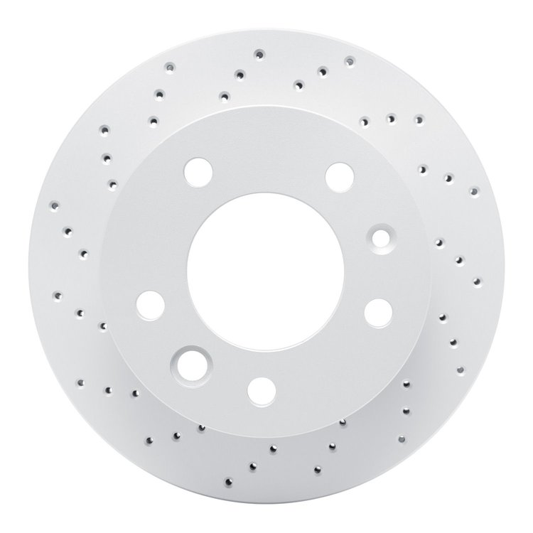 820-40041L Geoperformance Drilled Brake Rotor, 2002-2006 Multiple Makes/Models, Position: Front Left