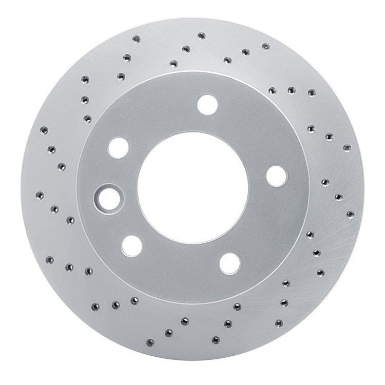 820-40042L Geoperformance Drilled Brake Rotor, 2002-2006 Multiple Makes/Models, Position: Front Left