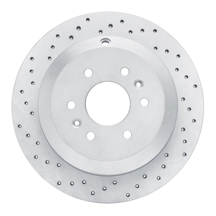 820-40044L Geoperformance Drilled Brake Rotor, 2006-2018 Multiple Makes/Models, Position: Rear Left