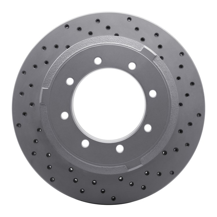 820-40103R Geoperformance Drilled Brake Rotor, 2003-2008 Mopar, Position: Rear Right