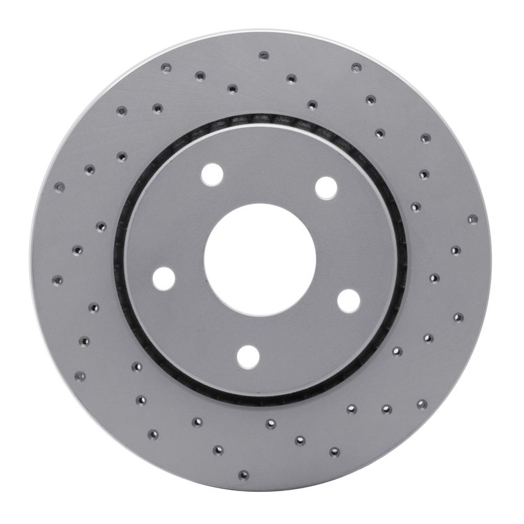 820-40107R Geoperformance Drilled Brake Rotor, 2008-2016 Multiple Makes/Models, Position: Front Right