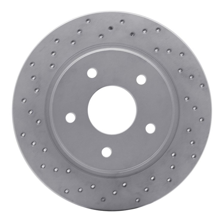 820-40109L Geoperformance Drilled Brake Rotor, 2008-2016 Multiple Makes/Models, Position: Rear Left