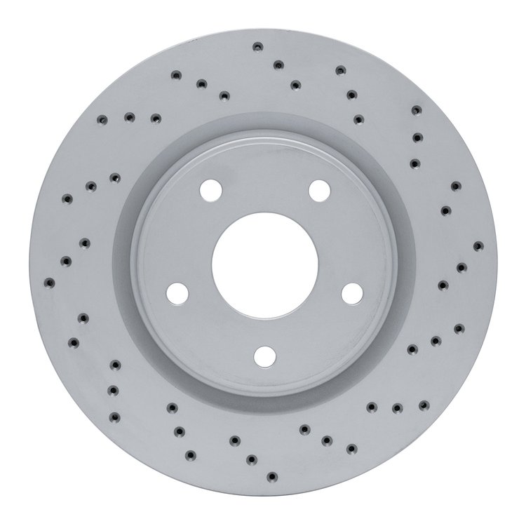 820-40112R Geoperformance Drilled Brake Rotor, Fits Select Multiple Makes/Models, Position: Front Right