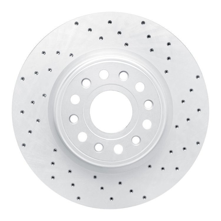 820-40120R Geoperformance Drilled Brake Rotor, Fits Select Mopar, Position: Front Right