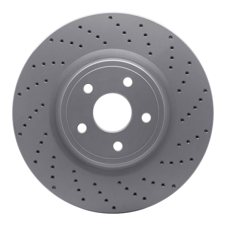 820-42009R Geoperformance Drilled Brake Rotor, Fits Select Mopar, Position: Front Right