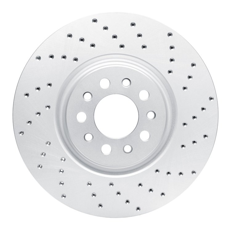820-42013R Geoperformance Drilled Brake Rotor, Fits Select Mopar, Position: Front Right