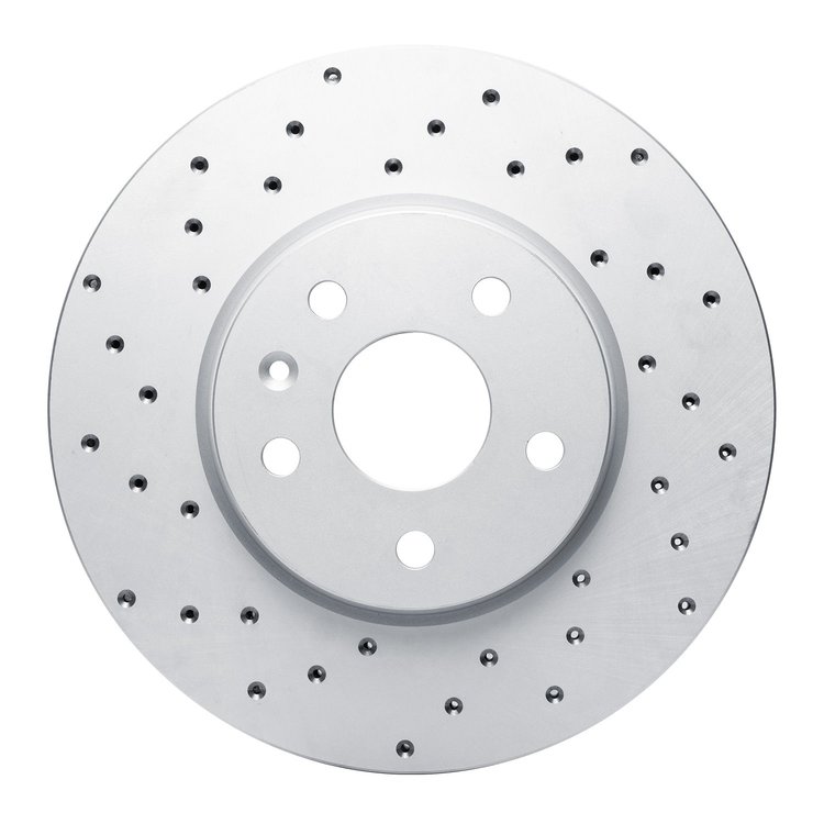 820-45016L Geoperformance Drilled Brake Rotor, Fits Select GM, Position: Front Left