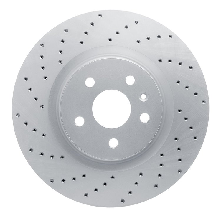 820-45017L Geoperformance Drilled Brake Rotor, 2009-2017 GM, Position: Front Left