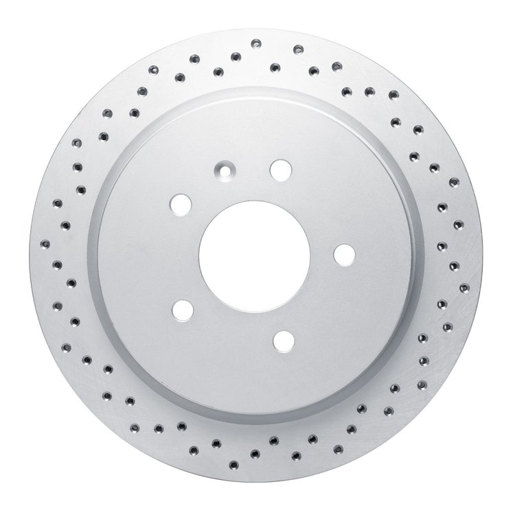 820-46014L Geoperformance Drilled Brake Rotor, 2003-2011 GM, Position: Rear Left