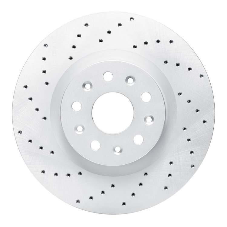 820-46036L Geoperformance Drilled Brake Rotor, Fits Select GM, Position: Front Left