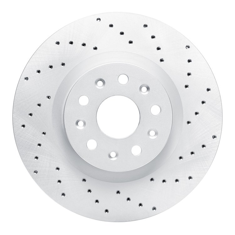 820-46036R Geoperformance Drilled Brake Rotor, Fits Select GM, Position: Front Right