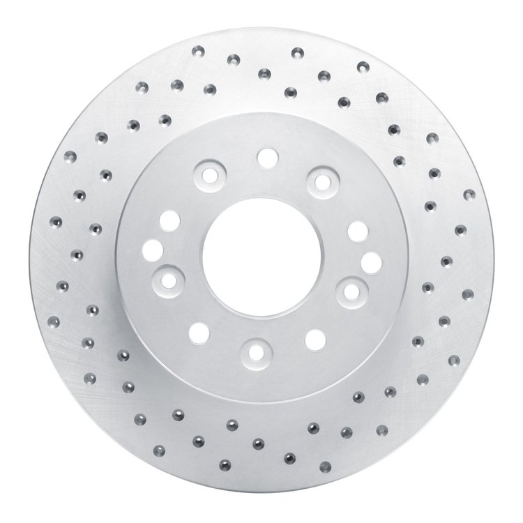 820-47008R Geoperformance Drilled Brake Rotor, 1963-1982 GM, Position: Front Right,Rear Right