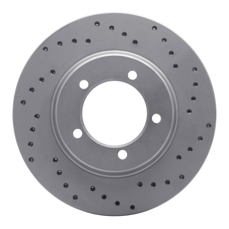 820-47030R Geoperformance Drilled Brake Rotor, 1967-1970 GM, Position: Front Right