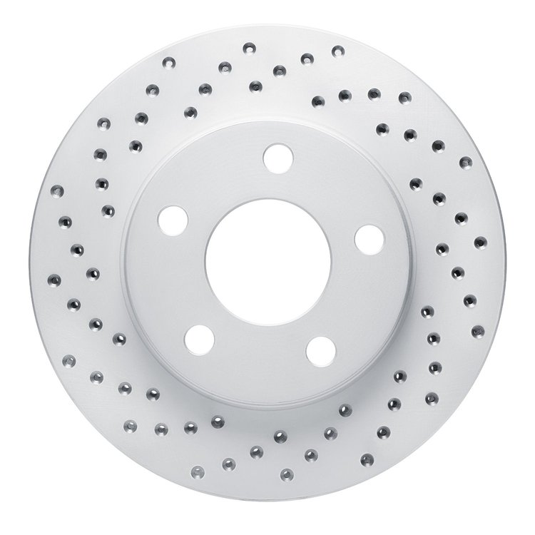 820-52011L Geoperformance Drilled Brake Rotor, 1997-2005 GM, Position: Front Left