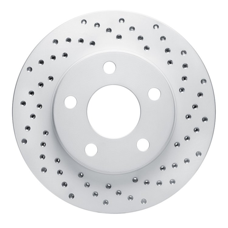 820-52011R Geoperformance Drilled Brake Rotor, 1997-2005 GM, Position: Front Right