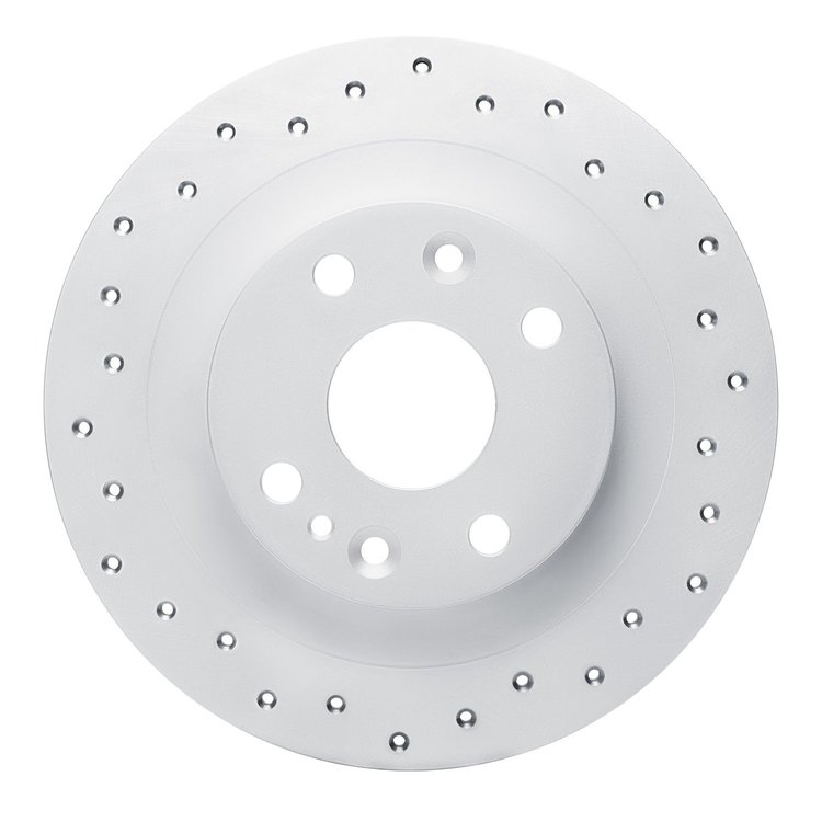 820-54003L Geoperformance Drilled Brake Rotor, 1990-2003 Ford/Lincoln/Mercury/Mazda, Position: Rear Left