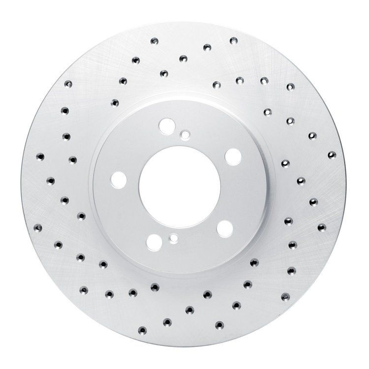 820-54038L Geoperformance Drilled Brake Rotor, 1993-2007 Ford/Lincoln/Mercury/Mazda, Position: Front Left