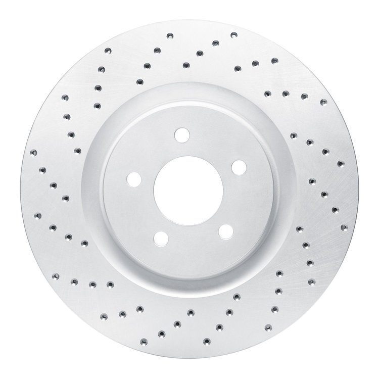 820-54060L Geoperformance Drilled Brake Rotor, 2007-2014 Ford/Lincoln/Mercury/Mazda, Position: Front Left