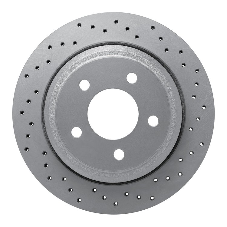820-54092R Geoperformance Drilled Brake Rotor, 2010-2011 Ford/Lincoln/Mercury/Mazda, Position: Rear Right