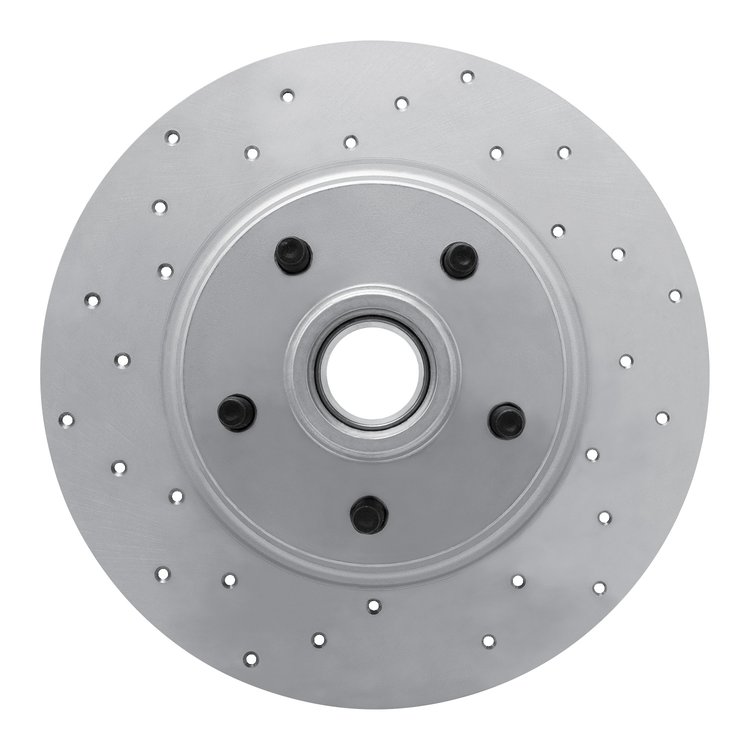 820-54141L Geoperformance Drilled Brake Rotor, 1995-2011 Ford/Lincoln/Mercury/Mazda, Position: Front Left