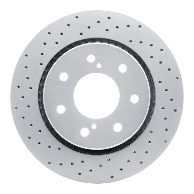 820-54218L Geoperformance Drilled Brake Rotor, 2012-2014 Ford/Lincoln/Mercury/Mazda, Position: Rear Left