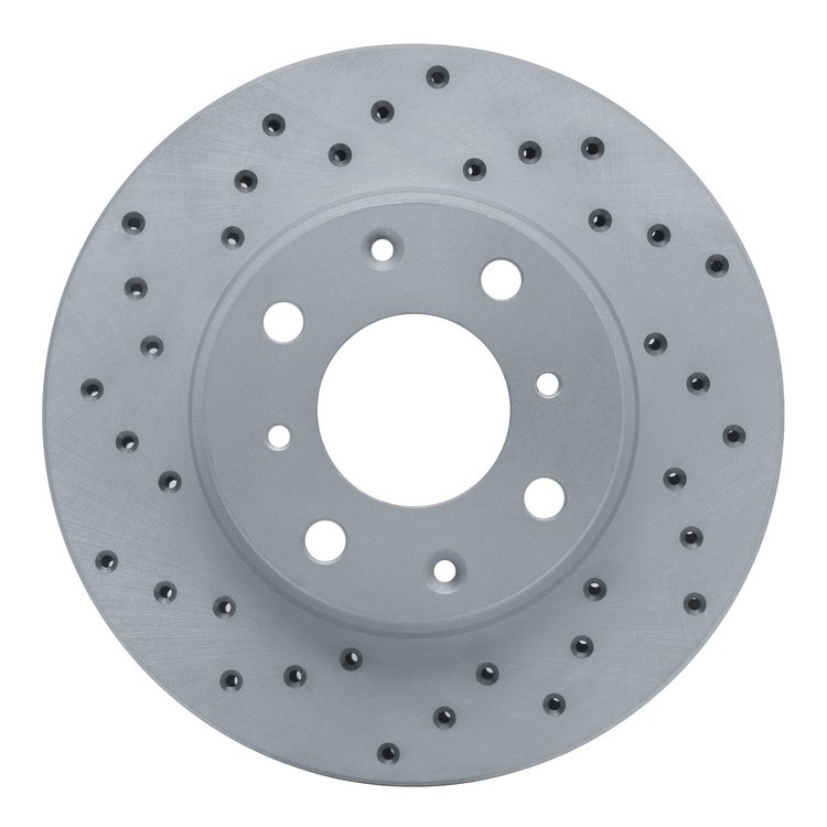 820-59012L Geoperformance Drilled Brake Rotor, 1986-1991 Acura/Honda, Position: Front Left