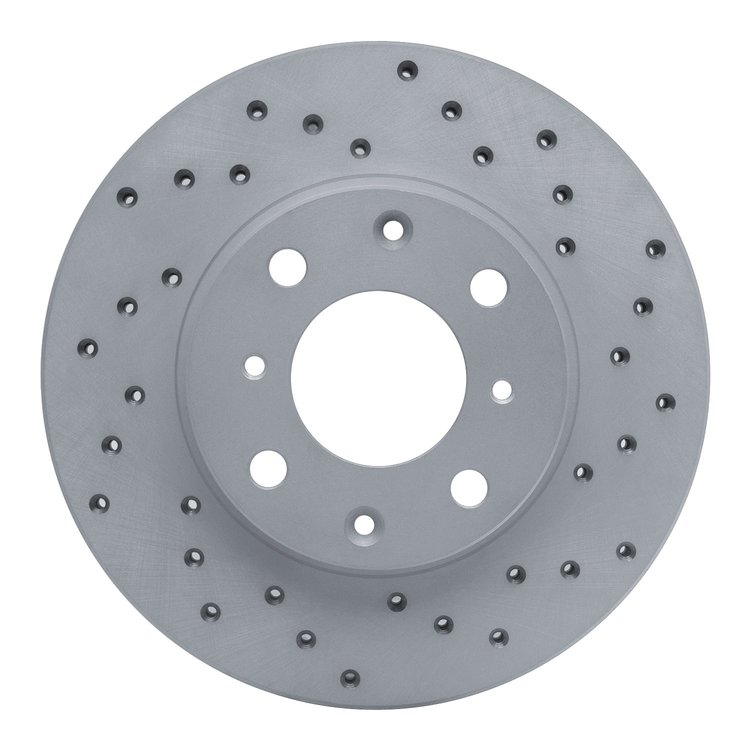 820-59012R Geoperformance Drilled Brake Rotor, 1986-1991 Acura/Honda, Position: Front Right