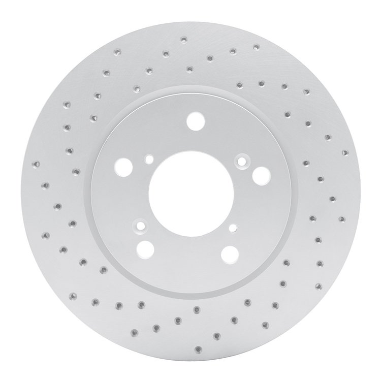 820-59049L Geoperformance Drilled Brake Rotor, 2005-2010 Acura/Honda, Position: Front Left